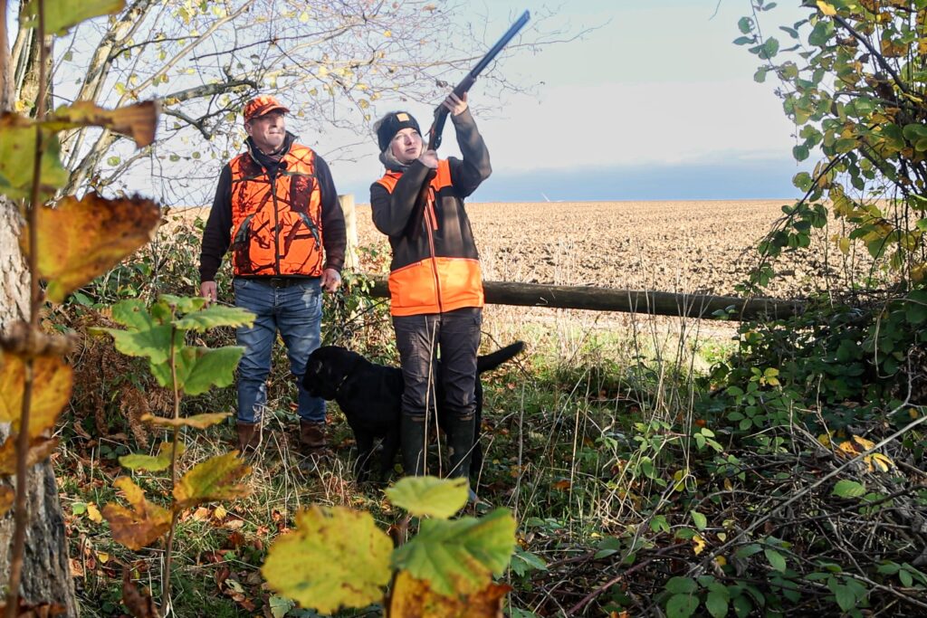 Validation du permis de chasser dans l'Oise © D.Gest