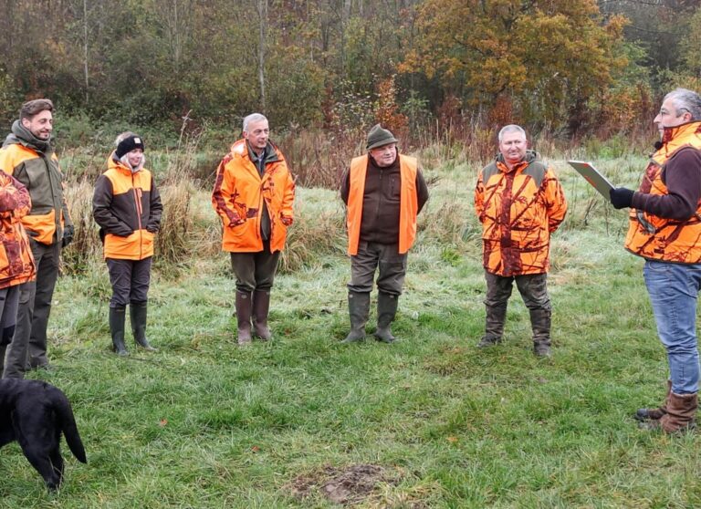 Responsable de chasse et chef de ligne